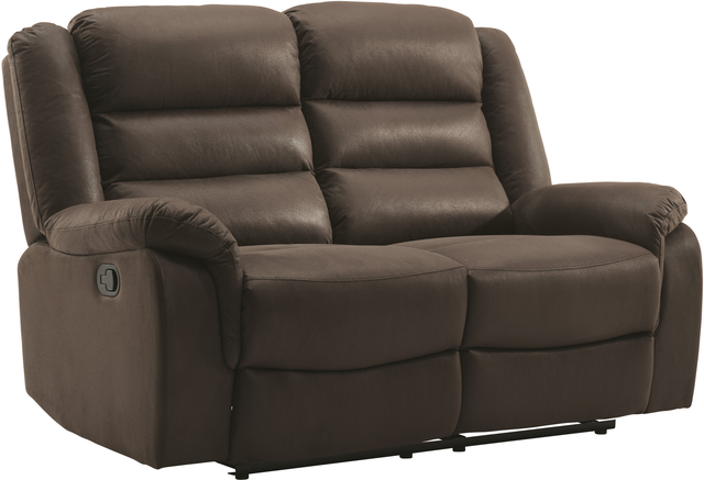 Signature Design by Ashley® Welota Brown Reclining Loveseat-0