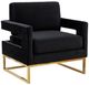 VIG Furniture Modrest Edna Black Accent Chair  -0