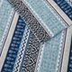 Olliix by True North by Sleep Philosophy Blue Fair Isle King Cozy 100% Cotton Flannel Printed Sheet Set-1