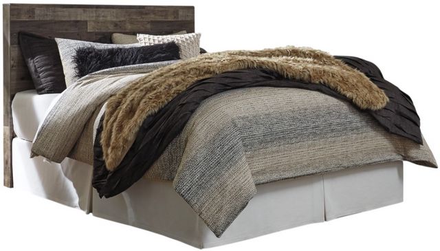 Benchcraft® Derekson Multi Gray Full/Queen Panel Headboard-1