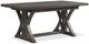 Riverside Furniture Forsyth Toasted Peppercorn Trestle Dining Table-0