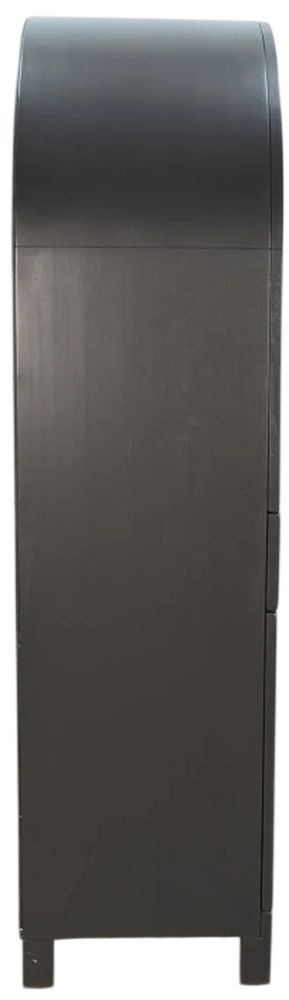 Sunny Designs™ Black Magic Arched Wine Bar Cabinet-3