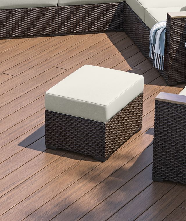 homestyles® Palm Springs Brown Ottoman-2
