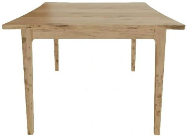 Mavin Customizable 42" x 48" Concave Extendable Dining Table with 12" Leaf-2
