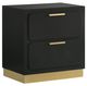 Coaster® Caraway 4-Piece Black Eastern King Bedroom Set-3
