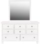 New Classic® Home Furnishings Tamarack White Dresser and Mirror Set-2