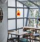 Cal® Lighting & Accessories Amber/Red Mini Pendant-2