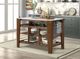 ACME Furniture Alaroa Rustic Brown Kitchen Island-1