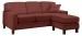 La-Z-Boy® Uptown Premier Sofa and Ottoman with Chaise Cushion-0