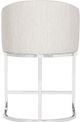 Vanguard® Furniture Vanguard Index Porcelain/Polished Nickel Counter Stool-2