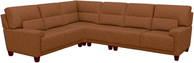 La-Z-Boy® Draper 4-Piece Clay L-Shape Sectional-0