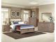 Vaughan-Bassett Transitions Dark Oak King Panel Bed-3