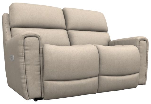 La-Z-Boy® Apollo Cream Power Reclining Loveseat with Headrest and Lumbar-0