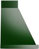 Ilve® Nostalgie II Noblesse 30" Emerald Green Wall Mounted Range Hood with Copper Trim-2