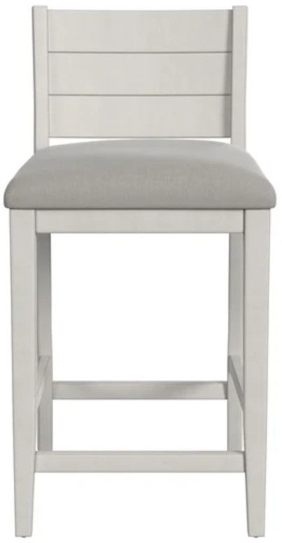 HH2 Home Fowler White Counter Stool-1