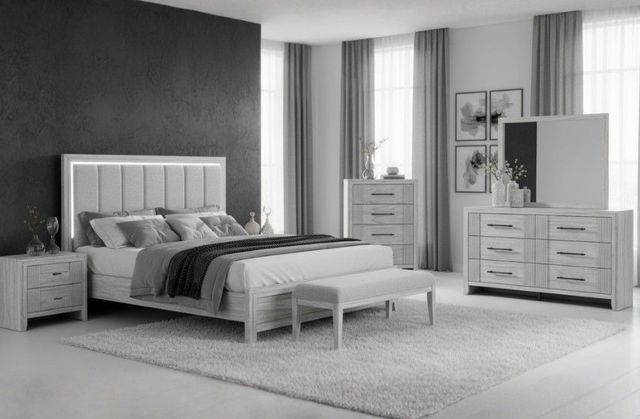 Global Furniture USA Elsie Gray Chest-1