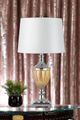 Cal® Lighting & Accessories Derby Chrome Table Lamp-1