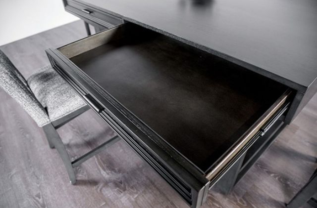 Furniture of America® Potton 7-Piece Gray Counter Table Set-2