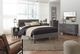 Signature Design by Ashley® Brymont 4-Piece Dark Gray Queen Platform Bed Set-5