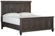 Magnussen Home® Calistoga 3-Piece Weathered Charcoal King Panel Bedroom Set-2