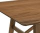 Armen Living Channell Walnut Rectangular Dining Table-3