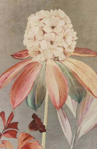 Stylecraft Beige/Brown/Gray/Green/Light Yellow/Off-White/Red Wall Art-1