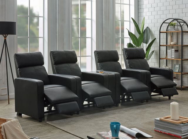 Coaster® Toohey Theater Seating Push-Back Recliner-6