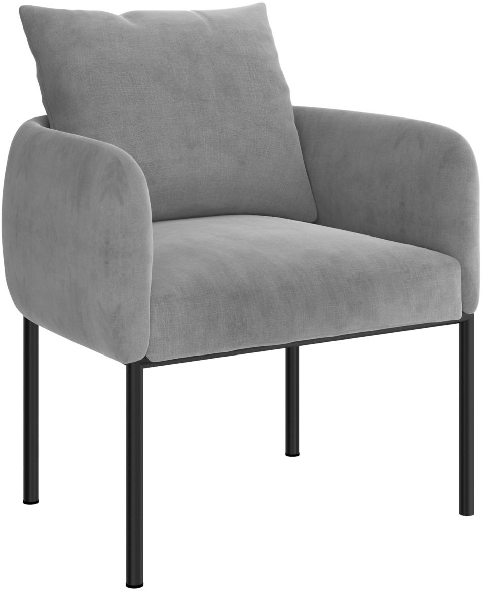 Inspire™ Zana Gray/Black Accent Chair | Halton Hills