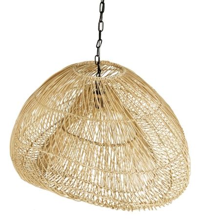 YHD Bramo 1-Light Rattan Pendant-3