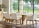 Bassett® Furniture Customizable BenchMade Holt Maple Upholstered Dining Side Chair-4