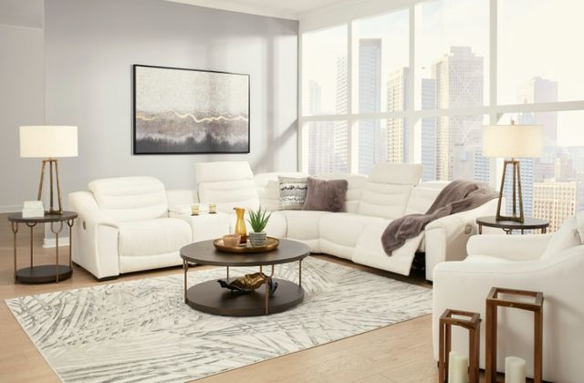 Signature Design by Ashley® Next-Gen Gaucho 2-Piece Chalk Power Reclining Living Room Set-3