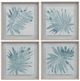 Bassett Mirror Burlap Ocean Palm III Framed Print-1