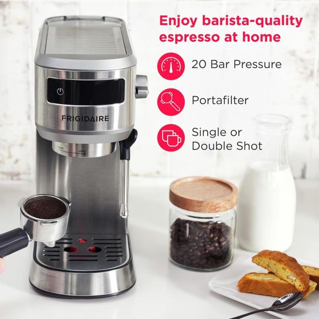 Frigidaire® Stainless Steel Steam Espresso Machine-3
