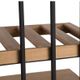 A & B Home Black/Natural Accent Shelf -3