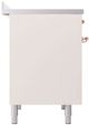 Ilve® Nostalgie II Series 40" Antique White Pro Style Induction Range-4