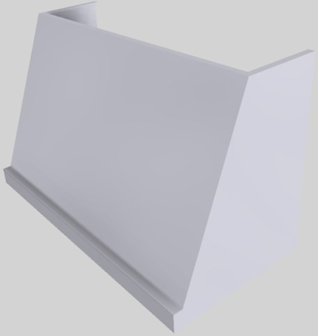 Vent-A-Hood® 48" Wall Mounted Range Hood-White-1