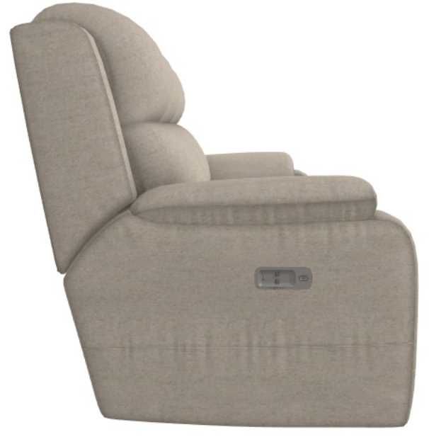 La-Z-Boy® Dorian Bisque Power Reclining Sofa with Headrest and Lumbar-3