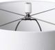 Uttermost® Sinclair Glossy White Glaze Table Lamp-5