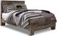 Benchcraft® Derekson 5-Piece Multi Gray Full Panel Bed Set-1