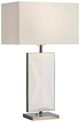 Crestview Collection Rylan Brushed Gunmetal/White Table Lamp-4