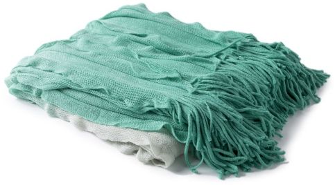 Surya Toya Mint 50"x60" Throw Blanket-2