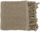 Surya Tibey Tan 50"x70" Throw Blanket-0