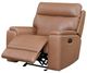 Leather Italia™ Cambria Bryant Tuscan Tan Power Glider Recliner-1