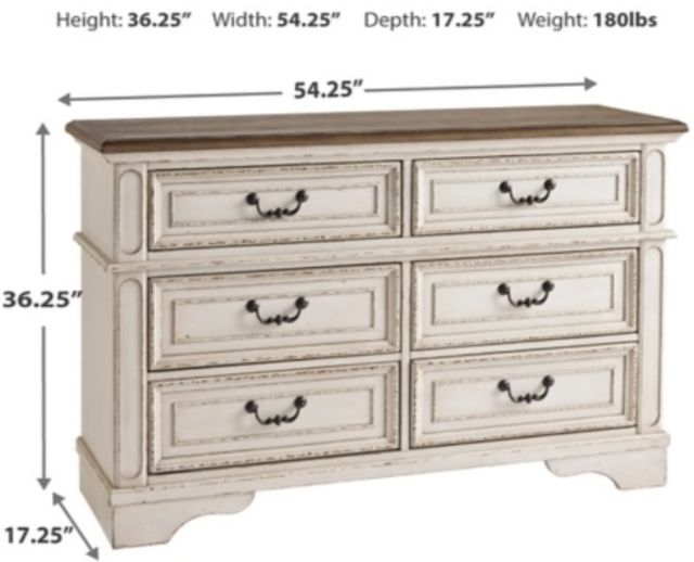 Signature Design by Ashley® Realyn Two-tone Dresser-3