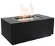 CabanaCoast® Customizable Mesa Aluminum 45"x25" Outdoor Fire Pit-0