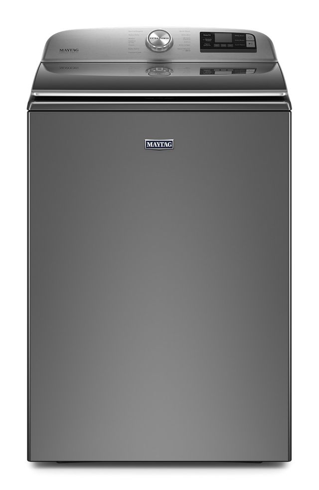 Ensemble de buanderie à chargement vertical Maytag® - Ardoise métallique-1