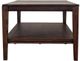 Porter International Designs Fall River Walnut Coffee Table-4