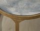 Signature Design by Ashley® Korajane Glass Top Oval Cocktail Table with Antique Gold Base-4