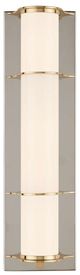 Currey & Company Blaine Nickel Bath Wall Sconce-1
