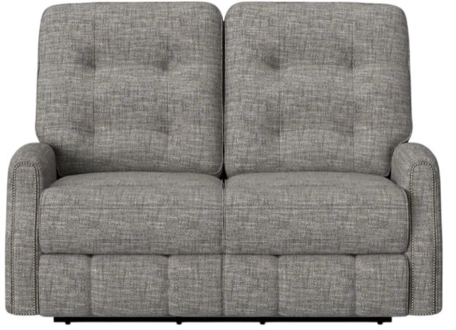 Flexsteel® Customizable Devon Fabric Manual Reclining Loveseat-3